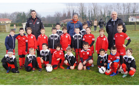 Stage vacances U9 à Pontonx